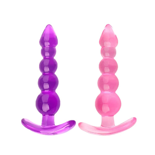 Soft Silicone Anal Plugs Anal Beads Dildo Butt Plug Prostate Massage Unisex Sexy Stopper Adult Sex Toy for Men Women Adult Games