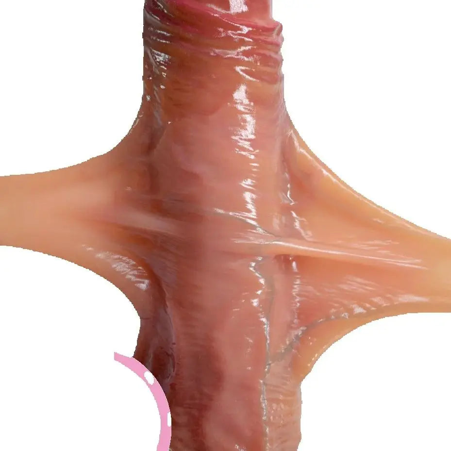 Realistic Dildos for Women Skin Sliding Foreskin Testicles Dildo Anal Vaginal Stimulation Strapon Big Penis Sex Toys for Woman